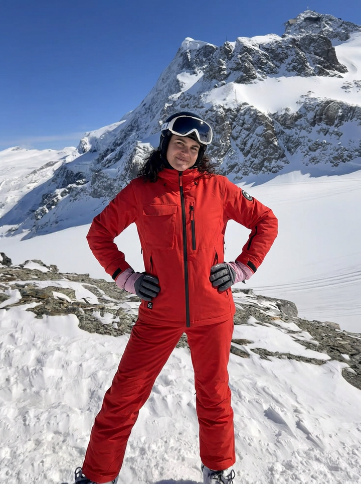Jodi | Women's Ski Set Hooded Jacket Pants Zip
