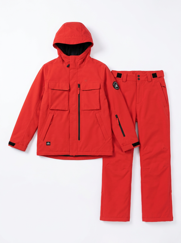 Jodi | Women's Ski Set Hooded Jacket Pants Zip