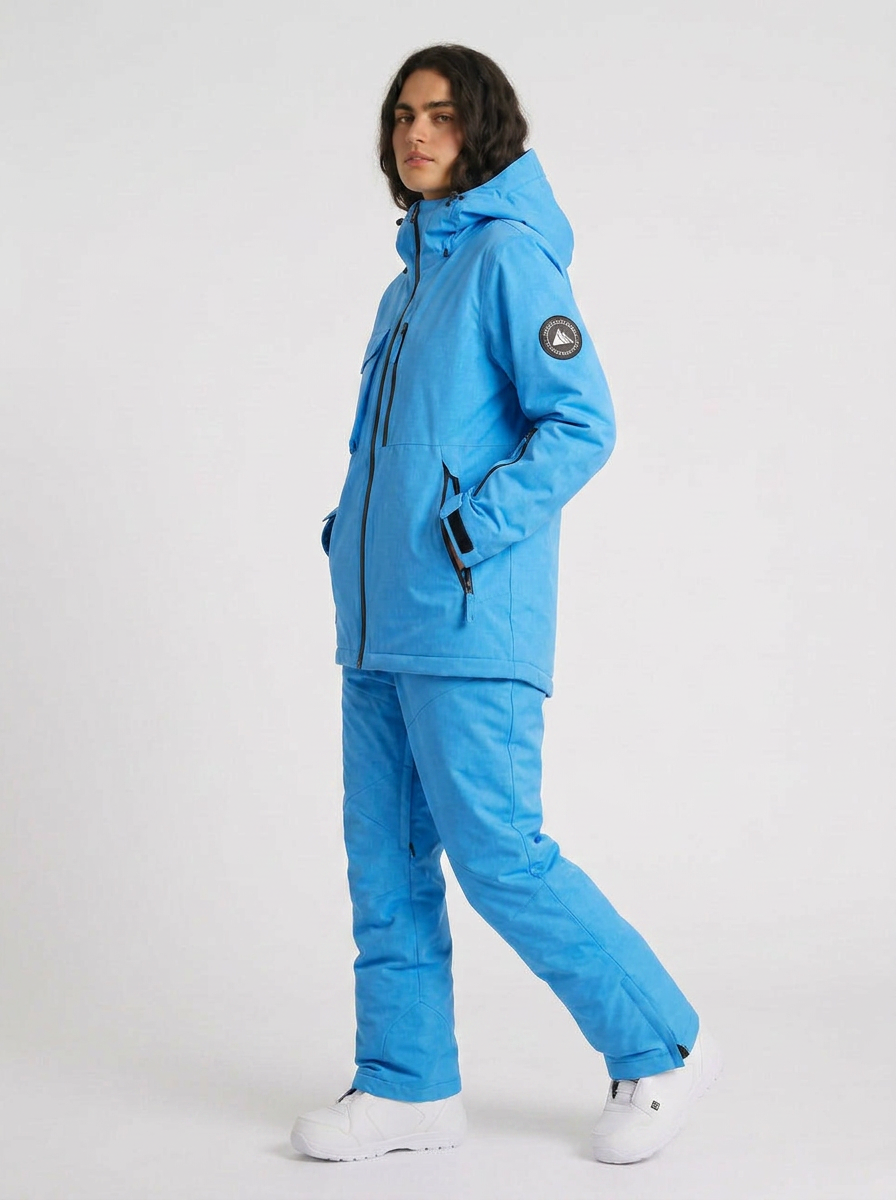 Jodi | Women's Ski Set Hooded Jacket Pants Zip