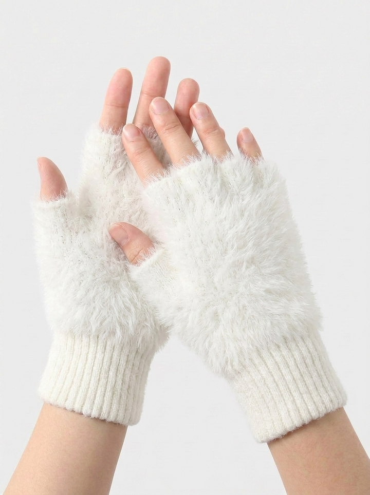 Julia | Women's Knit Fingerless Gloves