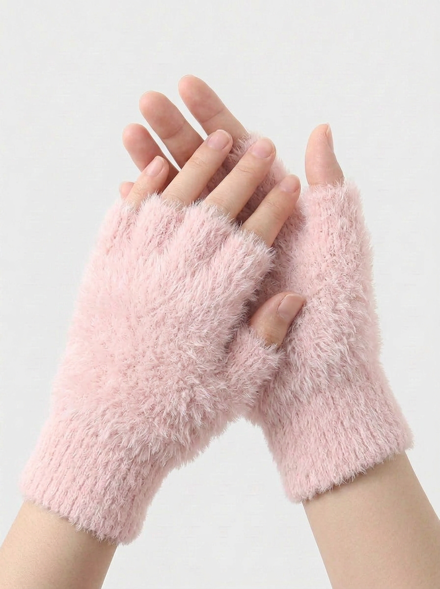 Julia | Women's Knit Fingerless Gloves