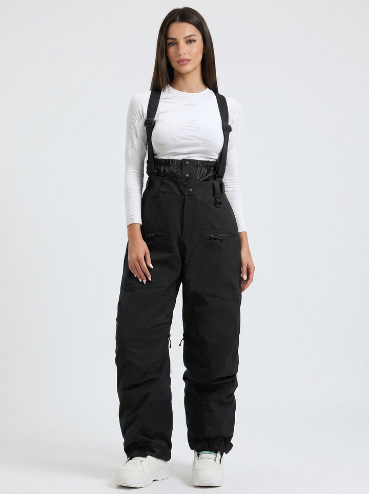 Kelly | Women's Ski Pants Strap Zip Pocket
