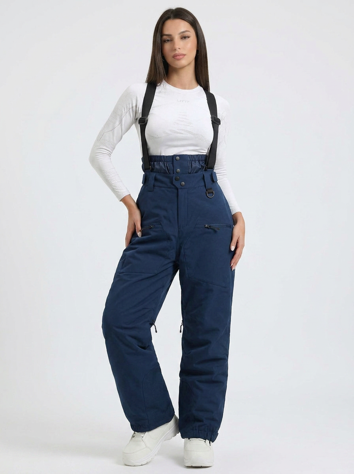 Kelly | Women's Ski Pants Strap Zip Pocket