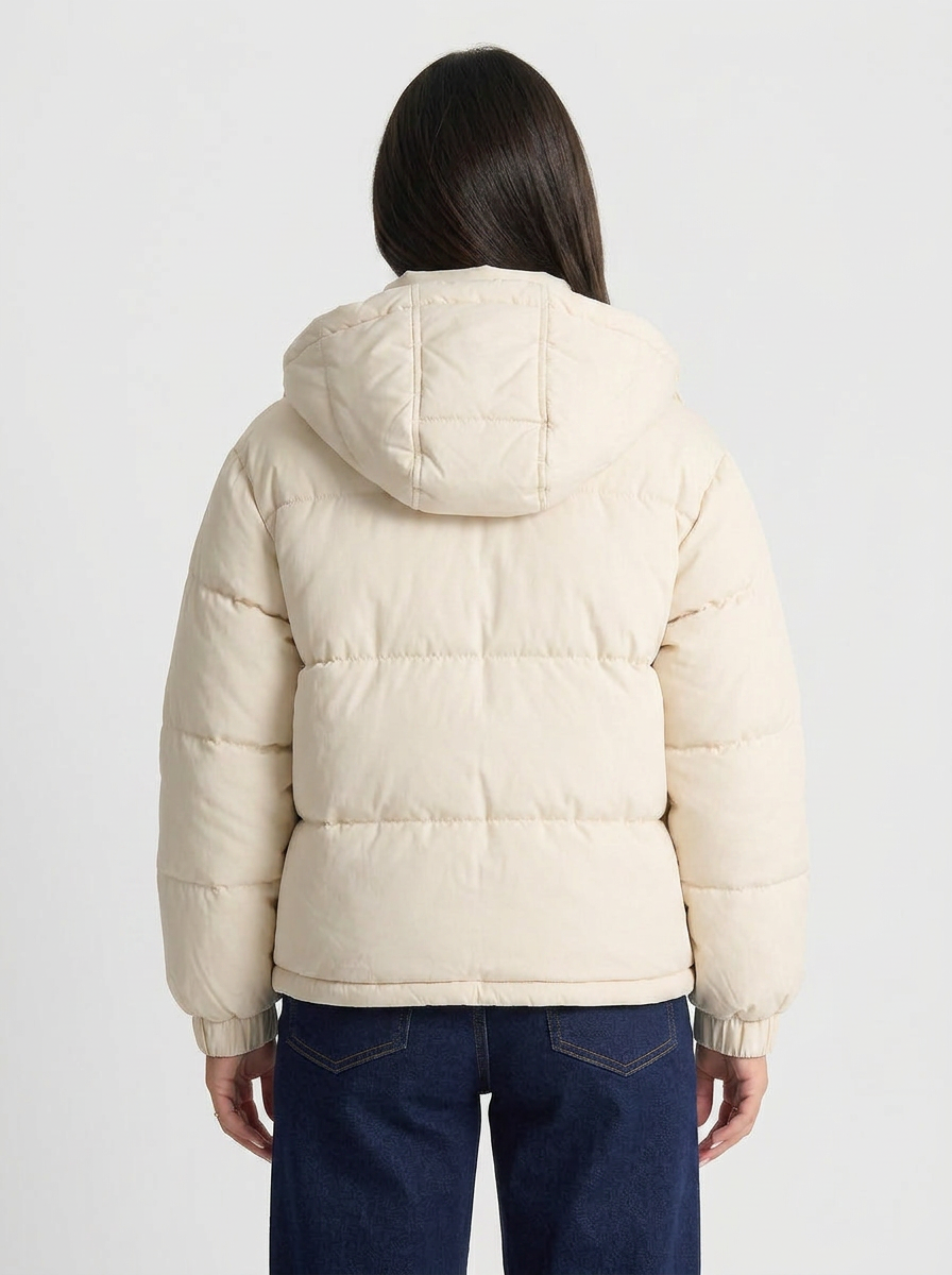 Kriselle | Women's Puffer Jacket Hooded Zip
