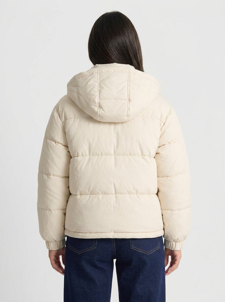 Kriselle | Women's Puffer Jacket Hooded Zip
