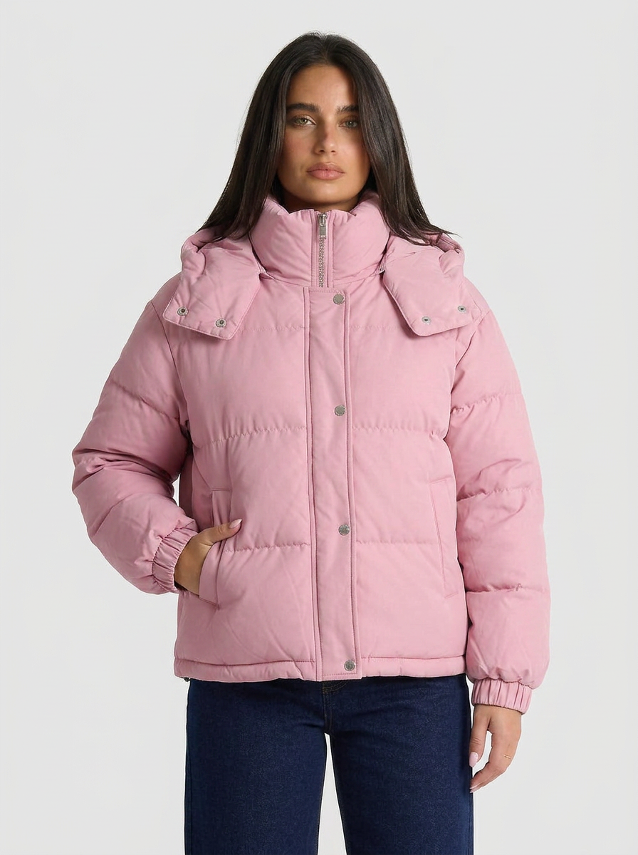 Kriselle | Women's Puffer Jacket Hooded Zip