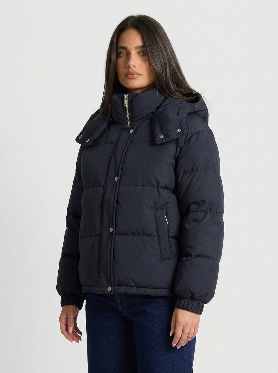 Kriselle | Women's Puffer Jacket Hooded Zip