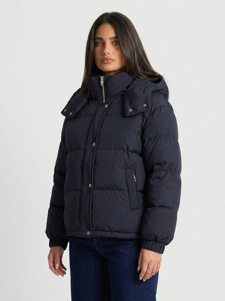 Kriselle | Women's Puffer Jacket Hooded Zip