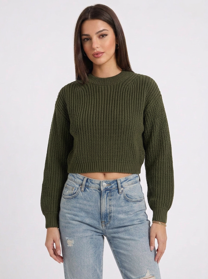 Lola | Women's Cropped Winter Sweater