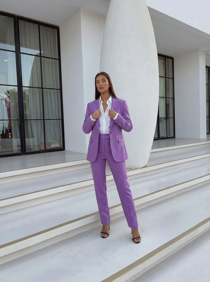Lola | Women's Tailored Blazer Trouser Suit Set