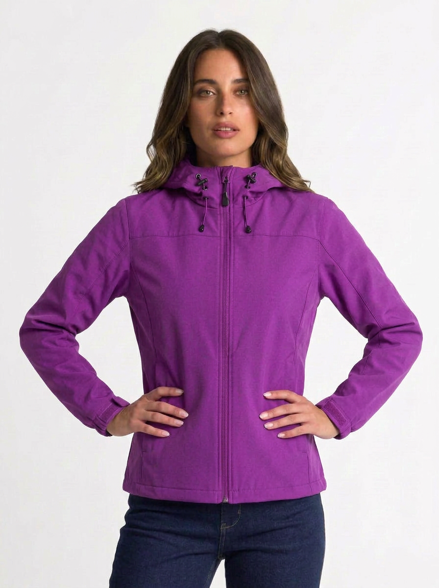 Margarette | Women's Waterproof Hooded Jacket Zip