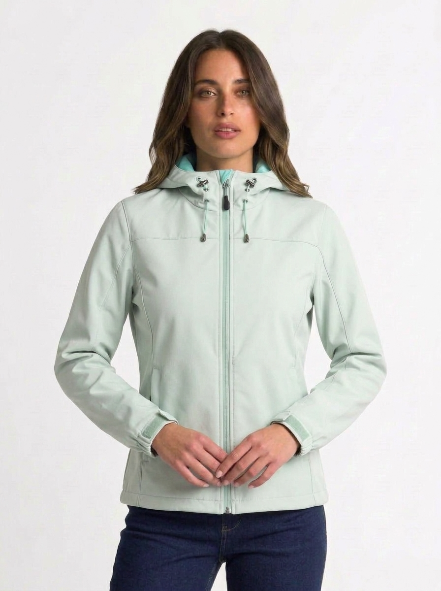Margarette | Women's Waterproof Hooded Jacket Zip