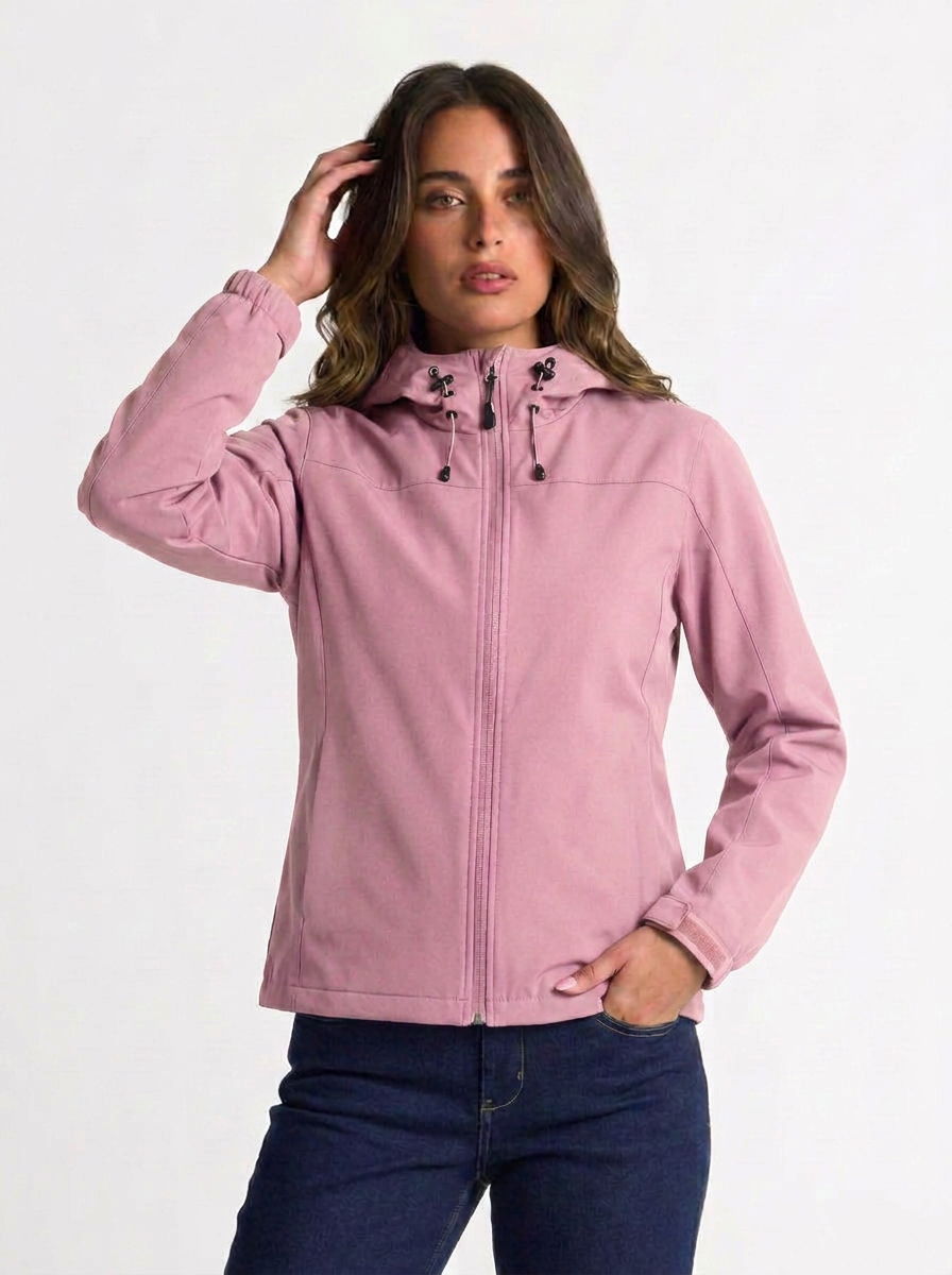 Margarette | Women's Waterproof Hooded Jacket Zip