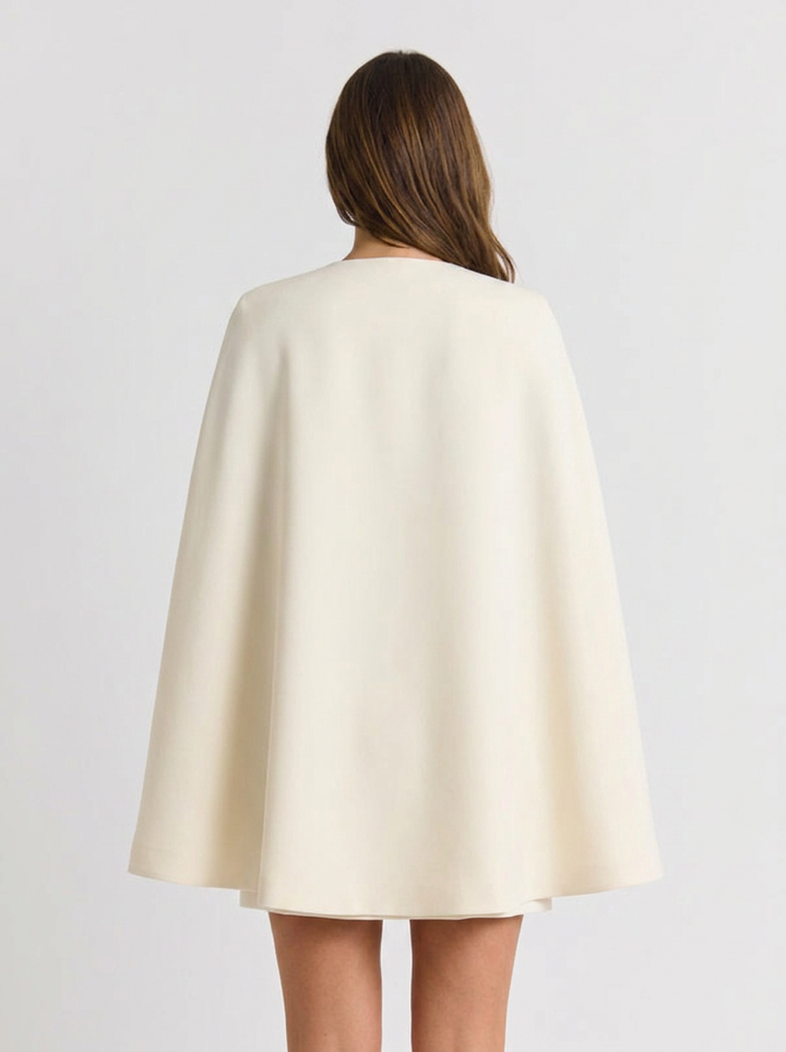 Maureen | Women's Blazer Dress Cape Sleeve