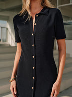 Collared Midi Dress | Celeste
