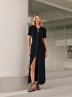 Collared Midi Dress | Celeste