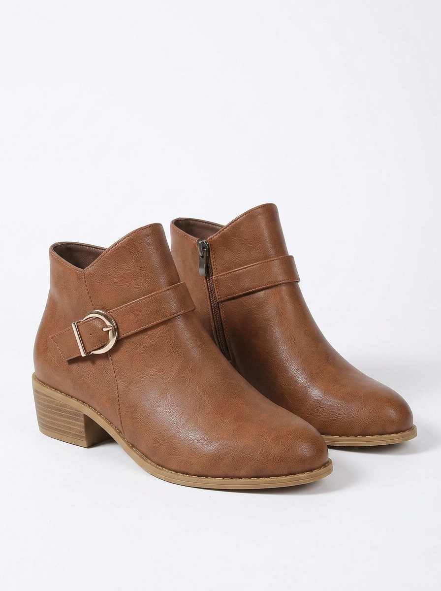 Mia | Women's Leather Ankle Boot