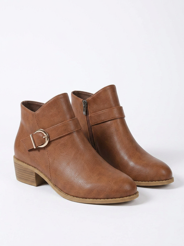 Mia | Women's Leather Ankle Boot