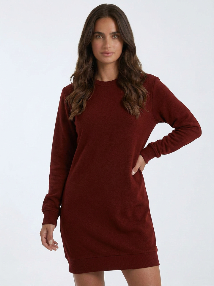 Mia | Women's Winter Dress Long Sleeve Mini