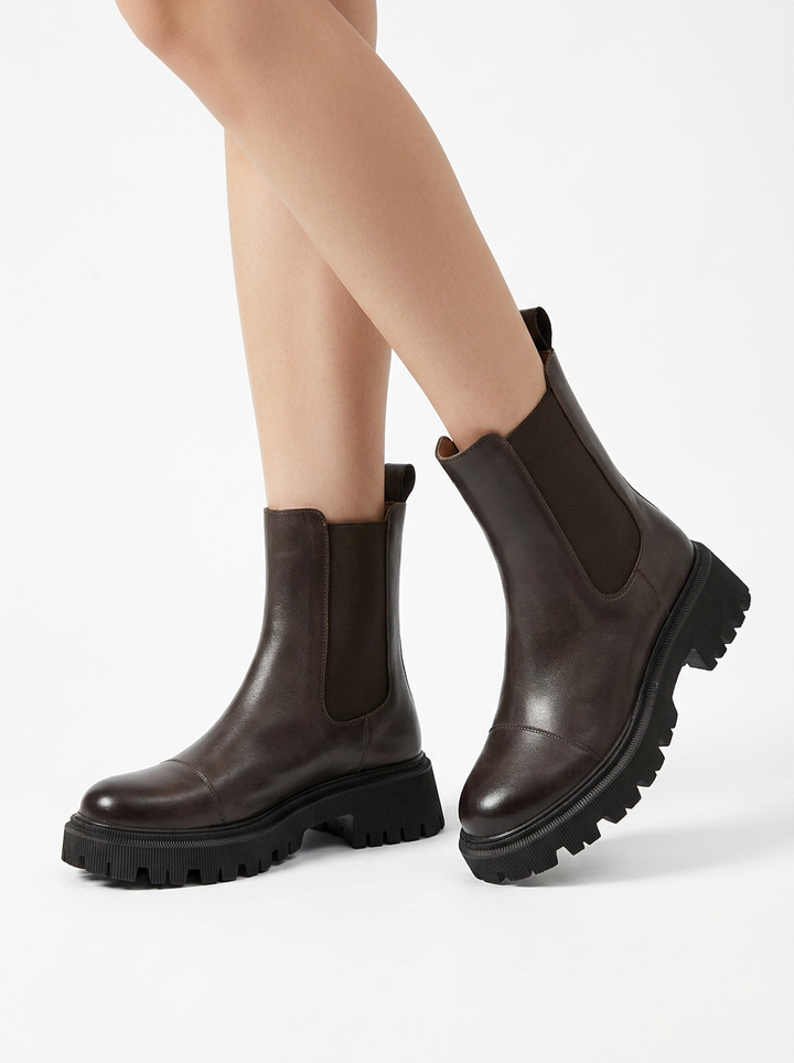 Michelle | Women's Chelsea Boots Platform Ankle