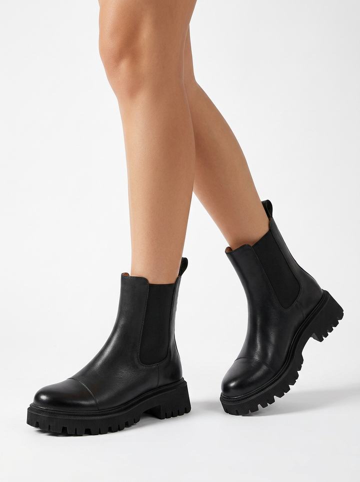 Michelle | Women's Chelsea Boots Platform Ankle