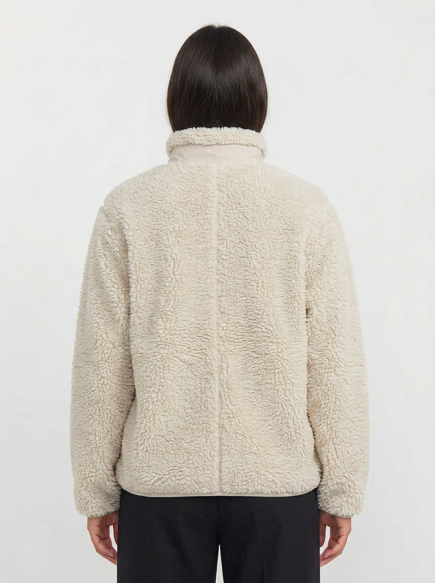 Miles | Women's Fleece Jacket Stand Collar Zip Pocket