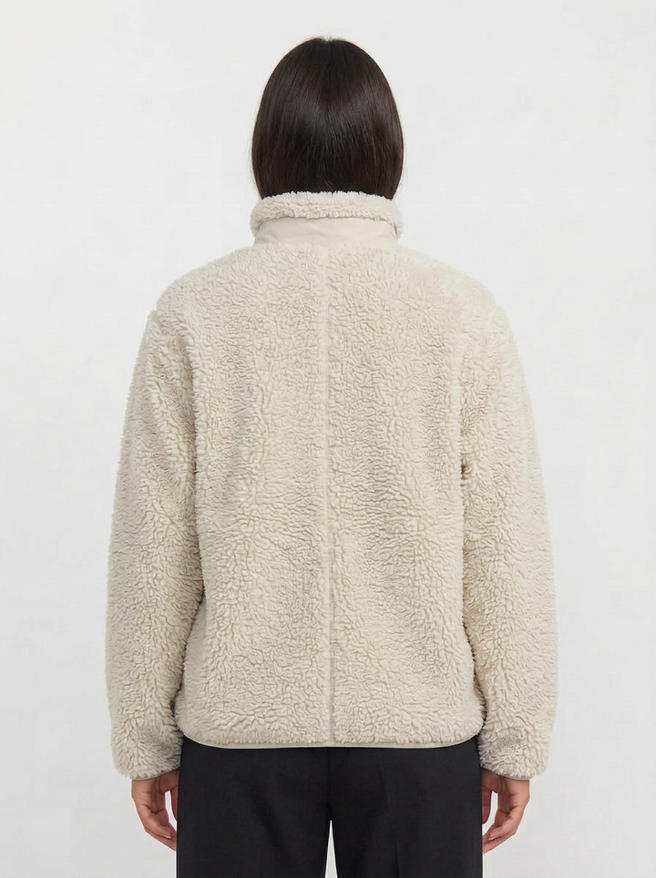 Miles | Women's Fleece Jacket Stand Collar Zip Pocket