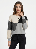 Olivia | Women's Colourblock Knit Jumper