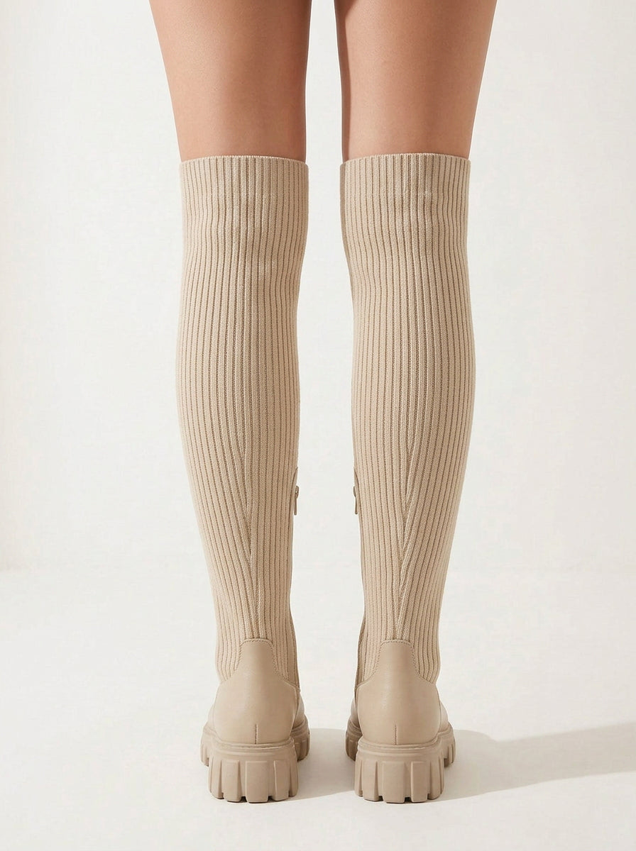 Olivia | Women's Knee-High Platform Winter Boots