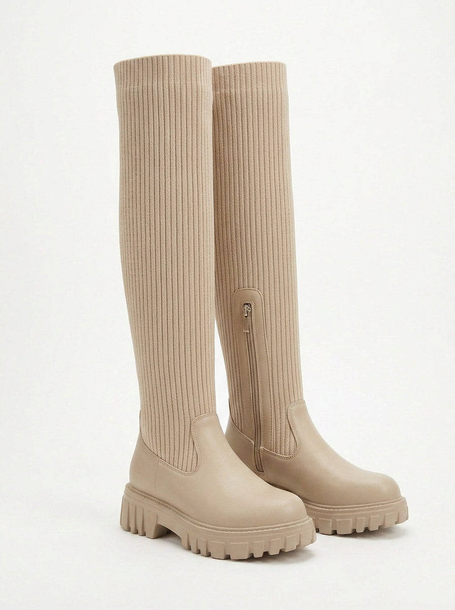 Olivia | Women's Knee-High Platform Winter Boots