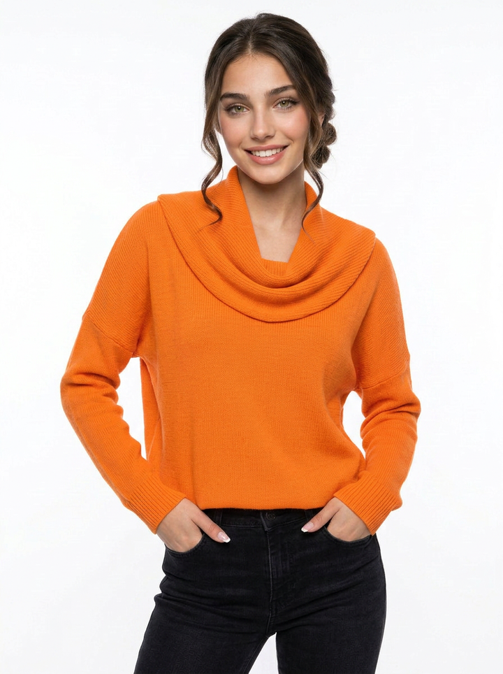 Penelope | Women's Cowl Neck Knit Jumper