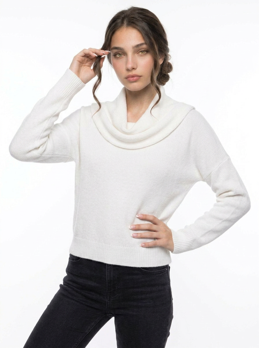 Penelope | Women's Cowl Neck Knit Jumper