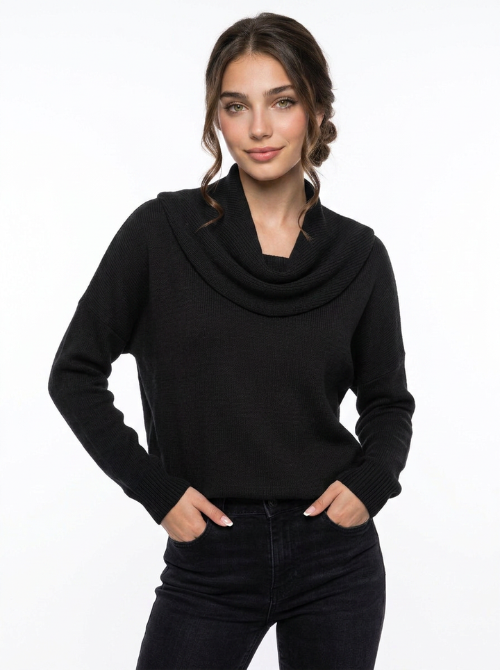 Penelope | Women's Cowl Neck Knit Jumper