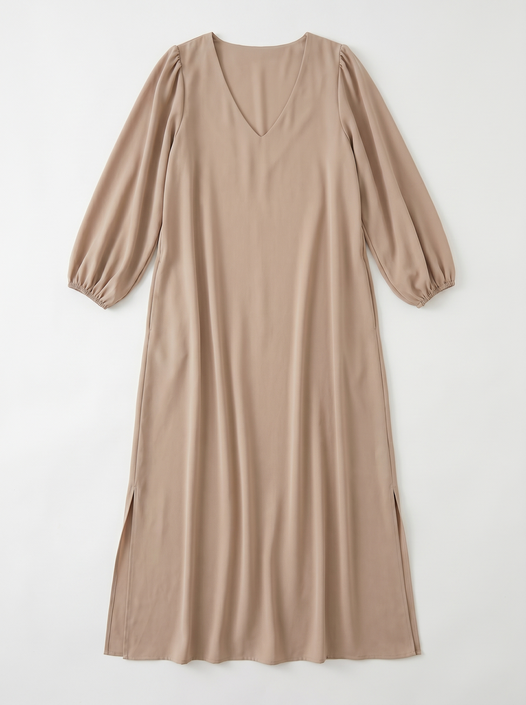 Phoebe | Long Sleeve Dress with V-Neck