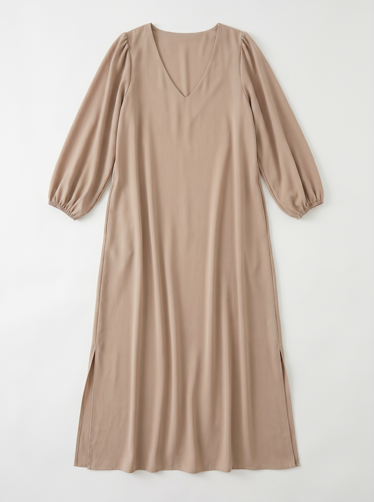Phoebe | Long Sleeve Dress with V-Neck