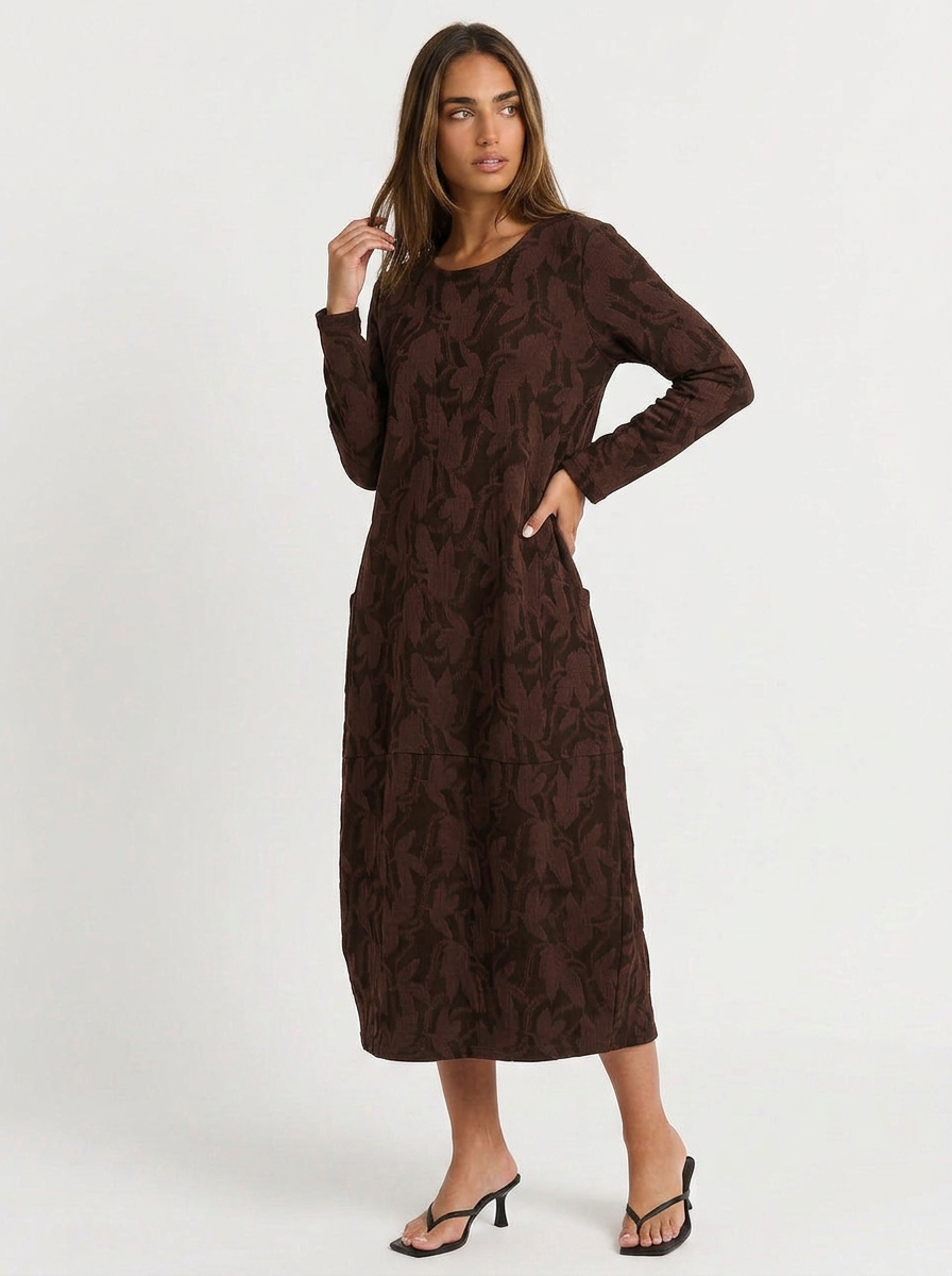 Phoebe | Winter Dress with Pockets
