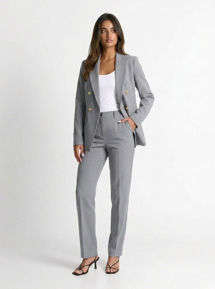 Phoebe | Women's Double Breasted Blazer Set