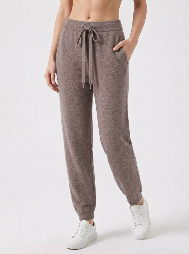 Pia | Women's Knit Joggers Drawstring