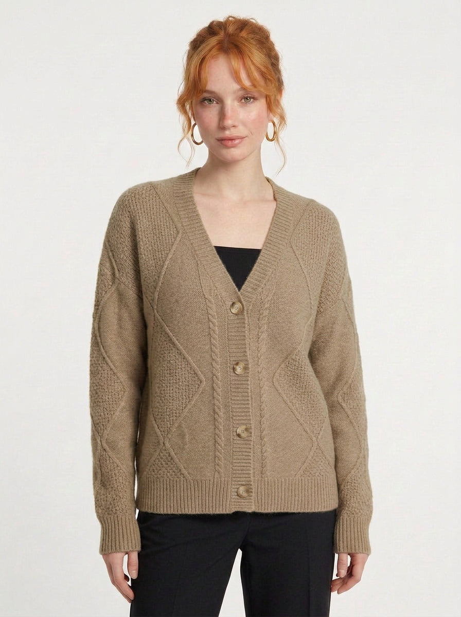 Pippa | Women's Knitted Winter Cardigan