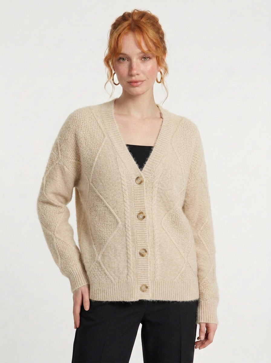 Pippa | Women's Knitted Winter Cardigan