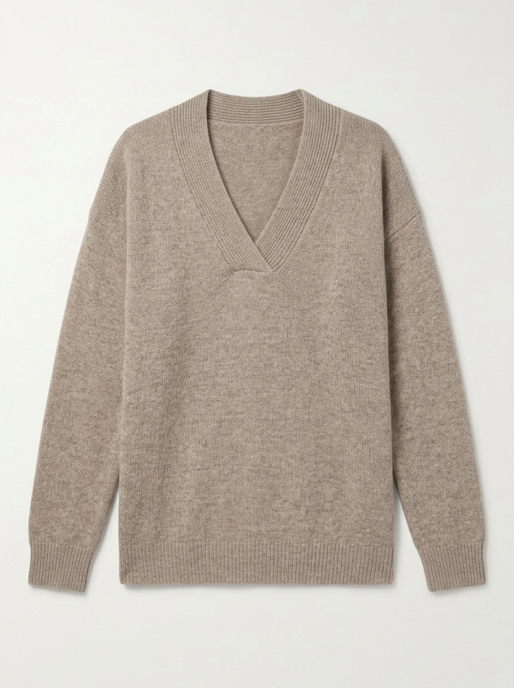 Pippa | Women's Oversized V-Neck Jumper