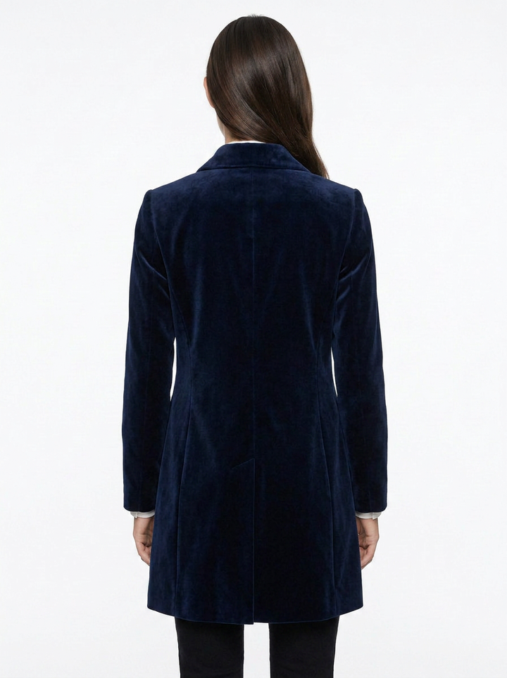 Quinn | Women's Velvet Blazer