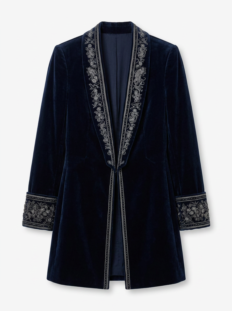 Quinn | Women's Velvet Blazer