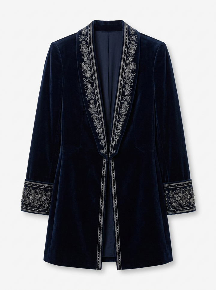 Quinn | Women's Velvet Blazer