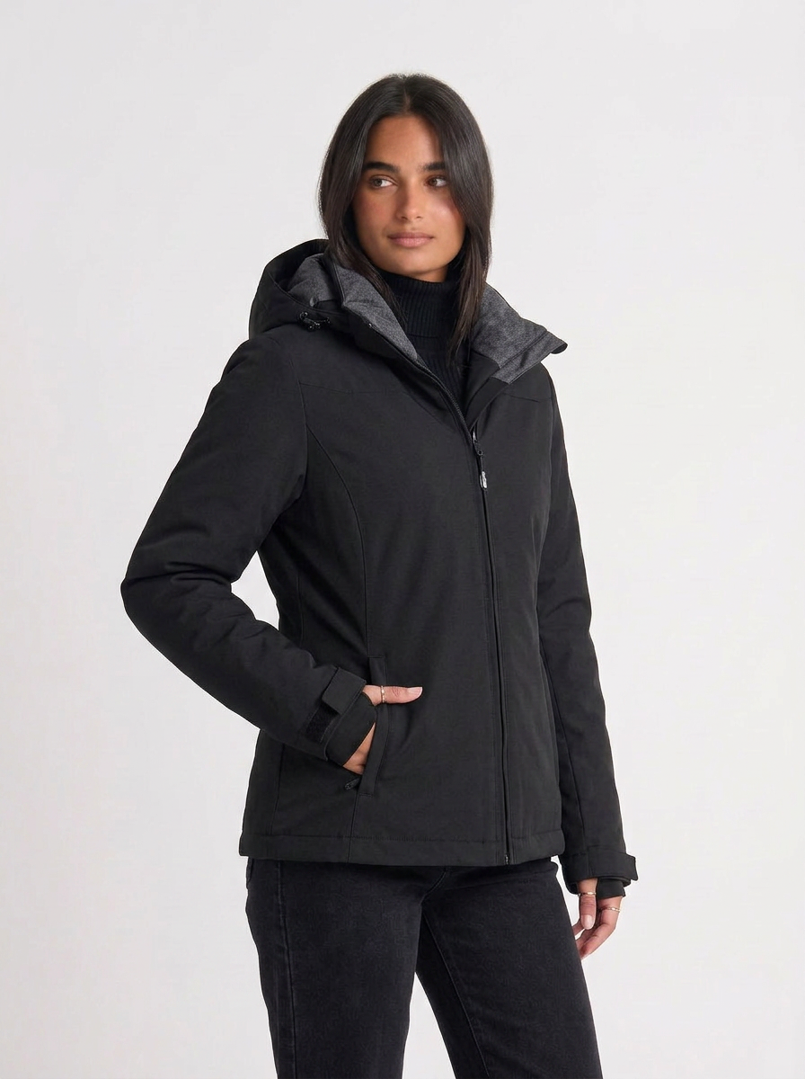 Rachelle | Women's Hooded Zip Jacket 
