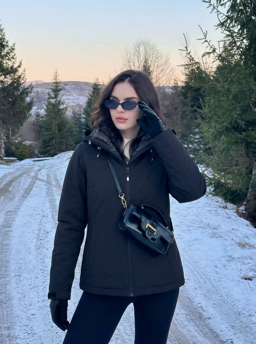 Rachelle | Women's Hooded Zip Jacket 