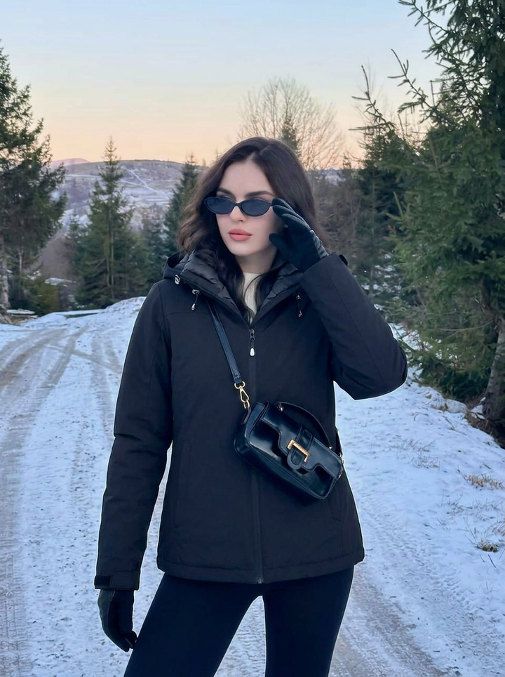Rachelle | Women's Hooded Zip Jacket 