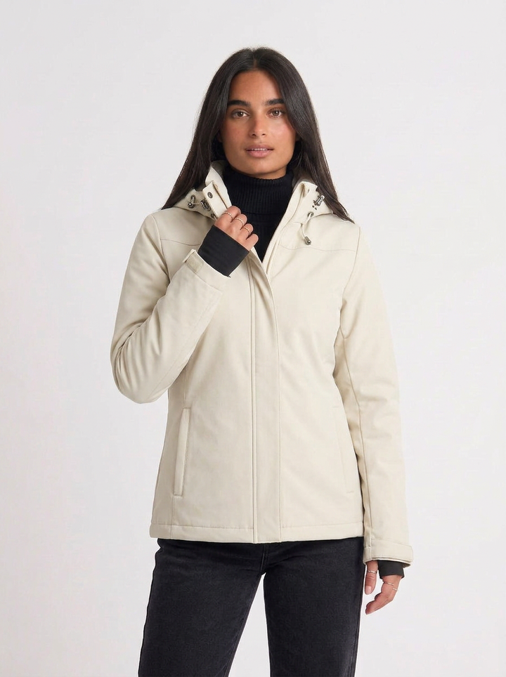 Rachelle | Women's Hooded Zip Jacket 