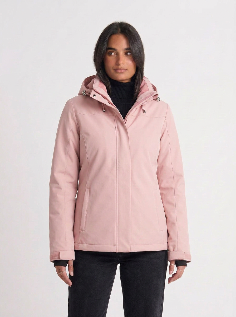 Rachelle | Women's Hooded Zip Jacket 