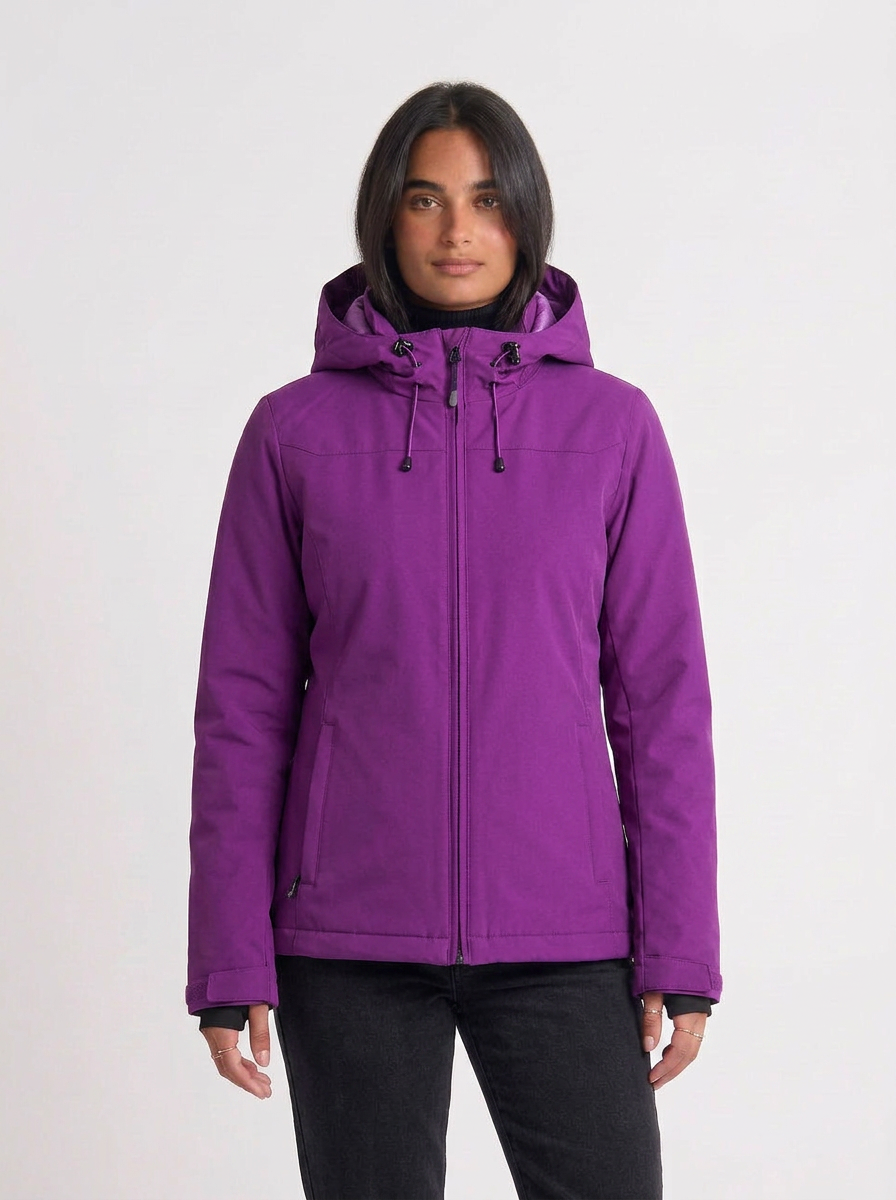 Rachelle | Women's Hooded Zip Jacket 